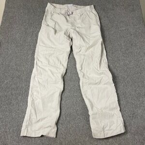 Gramicci Pants Mens Beige Casual Outdoor Hiking Climbing Elastic Waist Size S
